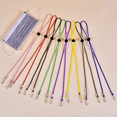 Multifunction Mask Glasses Lanyard Unisex Mask Strap, Anti-lost Mask Leash 10PC